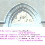 Front Piece On The Door Of The Chapel At Chavanod